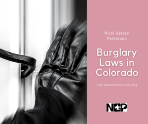 Colorado burglary